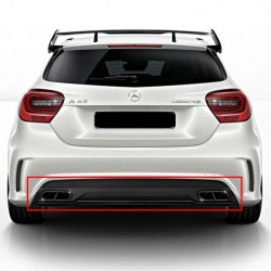 A 45 AMG Night Package Οπίσθιος διαχύτης για Mercedes-Benz A-Class AMG Styling / A 45 AMG (W176)